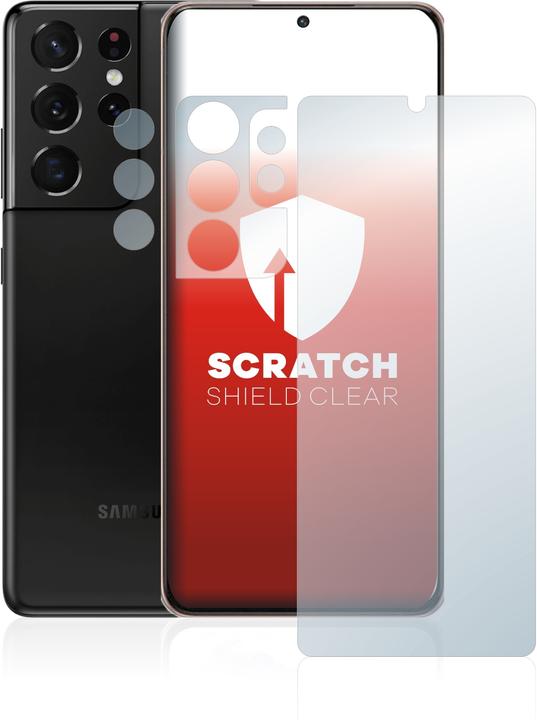 Actual product image upscreen Scratch Shield Protector (1 Piece, Samsung Galaxy S21 Ultra 5G)
