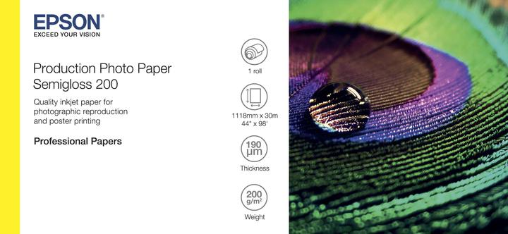 Actual product image Epson Semigloss 200 (200 g/m², 111.8 cm x 30 m, 1 x)