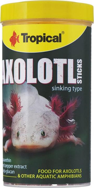 Produktbild Tropical Axolotl Sticks - Futter für Axolotl - 135g (250 ml)