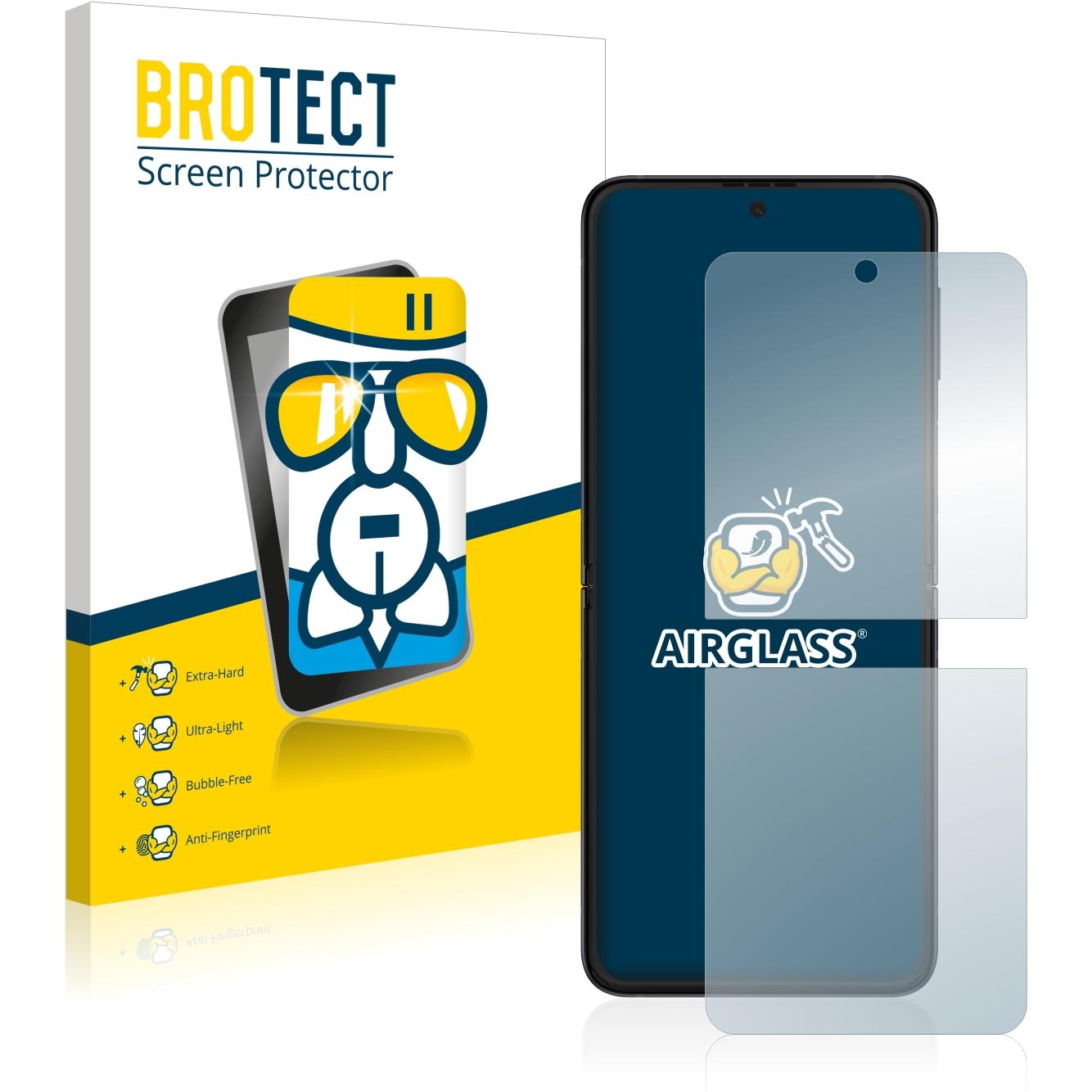 Thumbnail - BROTECT AirGlass Panzerglasfolie (1 Stück, Samsung Galaxy S21), Smartphone Schutzfolie, Transparent