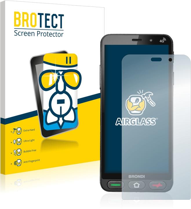 Actual product image BROTECT AirGlass Glass (1 pcs., Brondi Amico S Nero)