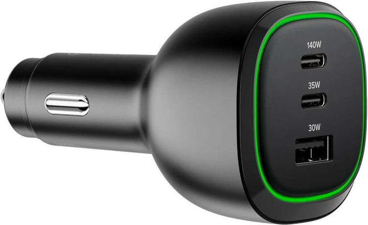 Produktbild Alogic Lagegerät Auto 165W 2xUSB-C+1xUSB-A + 240W Kabel 1m