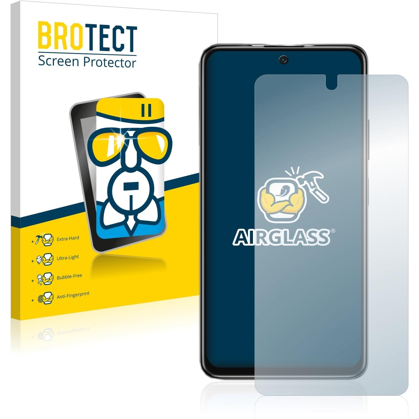Thumbnail - BROTECT AirGlass Panzerglasfolie (1 Stück, Xiaomi Poco M4 Pro 5G), Smartphone Schutzfolie, Transparent