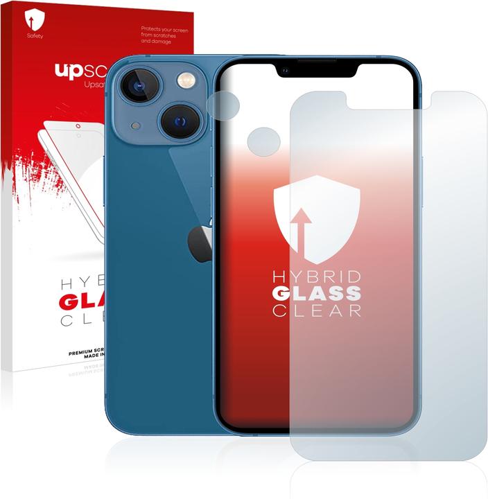 Actual product image upscreen Scratch Shield Glass (1 pcs., Apple iPhone 13 mini)