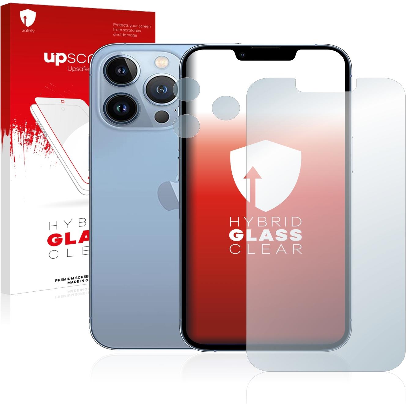 Thumbnail - upscreen Scratch Shield Panzerglasfolie (1 Stück, Apple iPhone 13 Pro), Smartphone Schutzfolie, Transparent