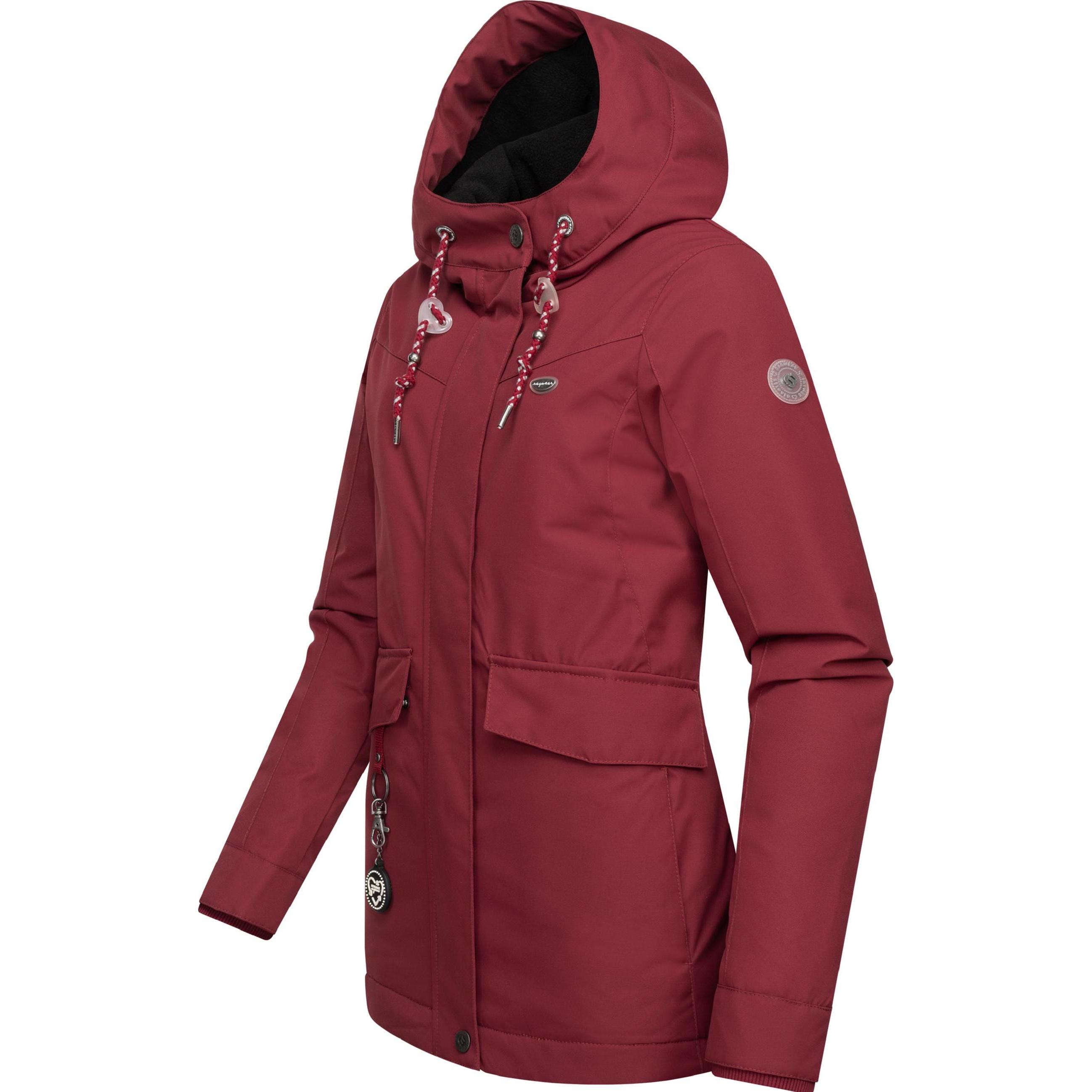 Thumbnail - Ragwear, Damen, Jacke, Jazmin Remake II Intl. (XS), Rot, XS