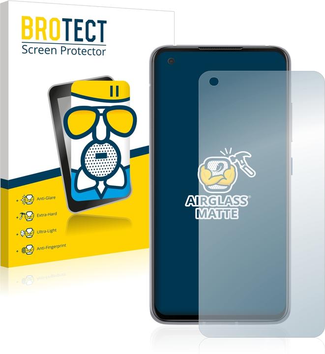 Actual product image BROTECT AirGlass Glass Matte (1 Piece, Asus Zenfone 8)