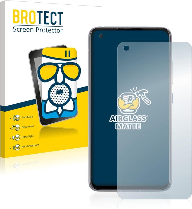 Produktbild BROTECT AirGlass Panzerglasfolie Matt (1 Stück, Asus Zenfone 8)