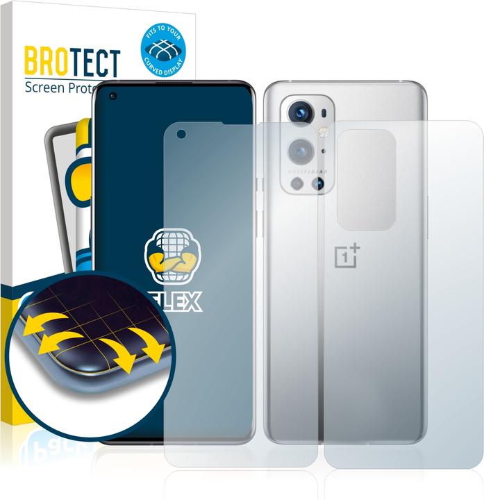Produktbild BROTECT Full-Cover Displayschutz (2 Stk., OnePlus 9 Pro)
