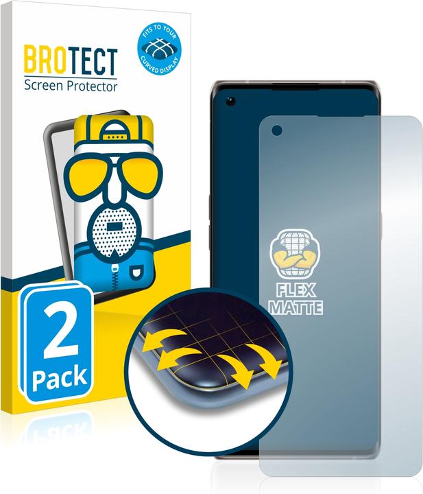Actual product image BROTECT Full-Cover Protector Matte (2 pcs., Oppo Find X3 Neo)
