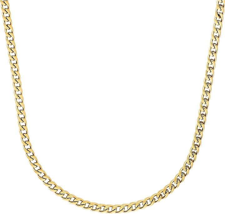 Immagine prodotto S.Oliver Collana da uomo, acciaio inox IP oro (Acciaio inossidabile, 50 cm)