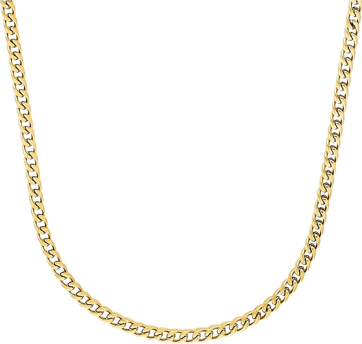 Immagine prodotto S.Oliver Collana da uomo, acciaio inox IP oro (Acciaio inossidabile, 50 cm)