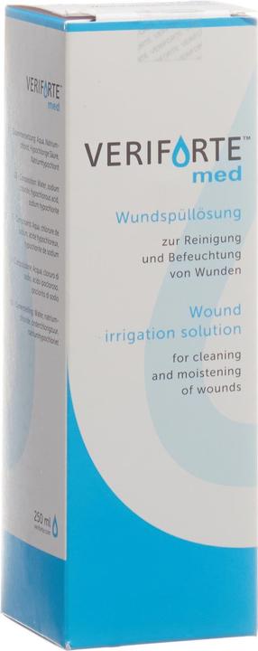 Actual product image Veriforte med wound irrigation solution, 250 ml (250 ml)
