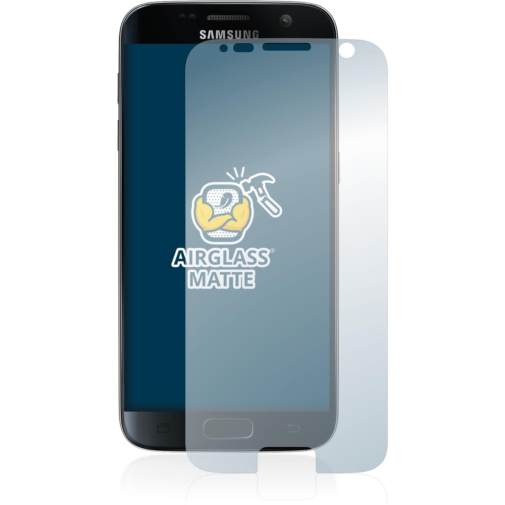 Thumbnail - BROTECT AirGlass Panzerglasfolie Matt (1 Stück, Samsung Galaxy S21), Smartphone Schutzfolie, Grau