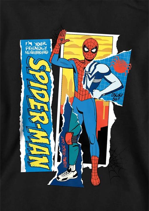 Produktbild Spiderman Friendly Neighborhood Kapuzenpullover (128)