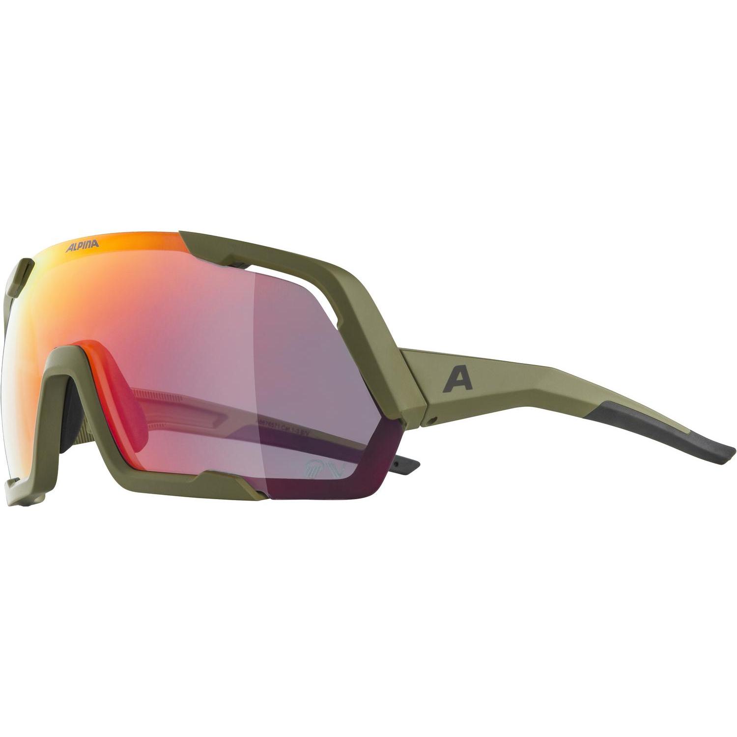 Thumbnail - ALPINA SPORTS, Herren, Sportbrille, Rocket QV (olive matt, Mehrfarbig), Grün