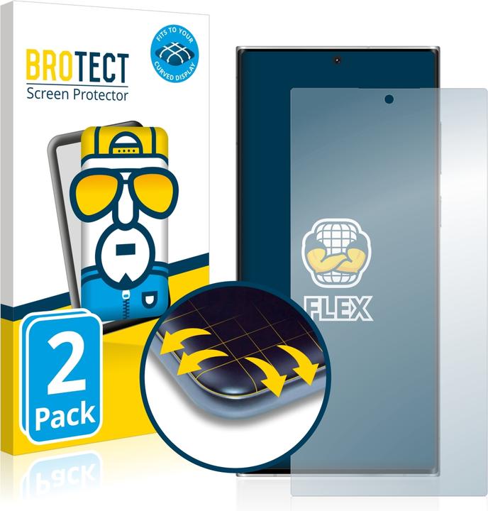 Image du produit BROTECT Full-Cover Protection (2 pcs, Samsung Galaxy S22 Ultra (5G))