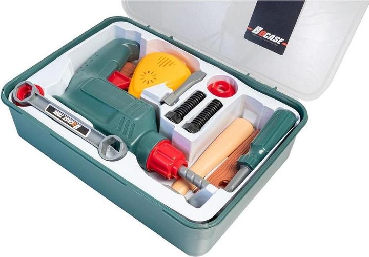 small foot Werkzeuge in einer Plastikbox