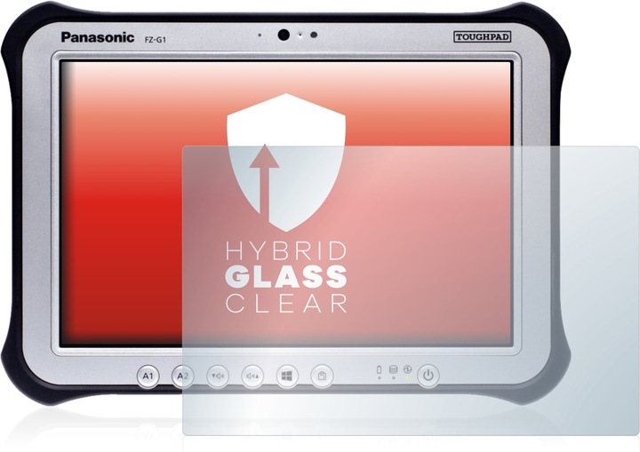 Productafbeelding upscreen Scratch Shield gepantserde glasfolie (1 Stuk, Toughpad FZ-G1)