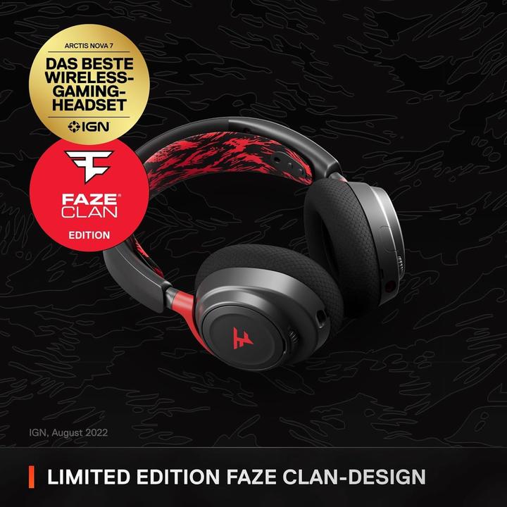 Actual product image SteelSeries Arctis Nova 7 FaZe Clan Edition (Wireless)