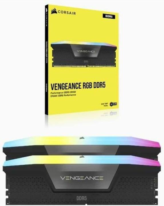 Produktbild Corsair Vengeance RGB (2 x 16GB, 6400 MHz, DDR5-RAM, DIMM)