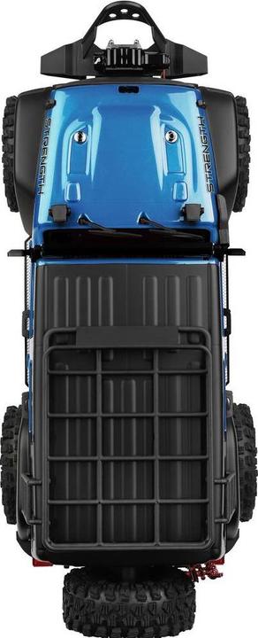 Actual product image WL Toy Blauw (metallic) Brushed 1:10 RC auto Elektro Crawler 4WD RTR 2,4 GHz Incl. accu en lader