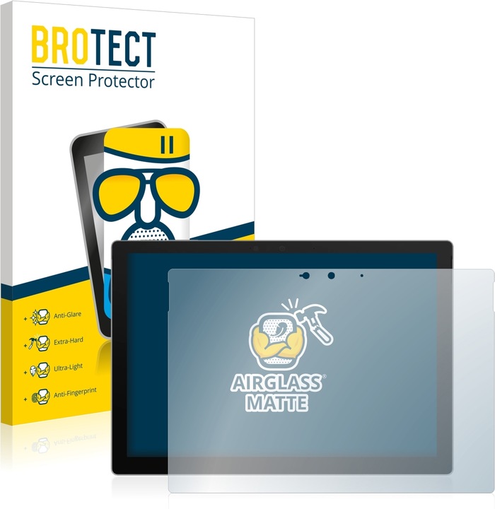 Productafbeelding BROTECT AirGlass Matte kogelwerende glasfolie (1 Stuk, Surface Pro 7+)