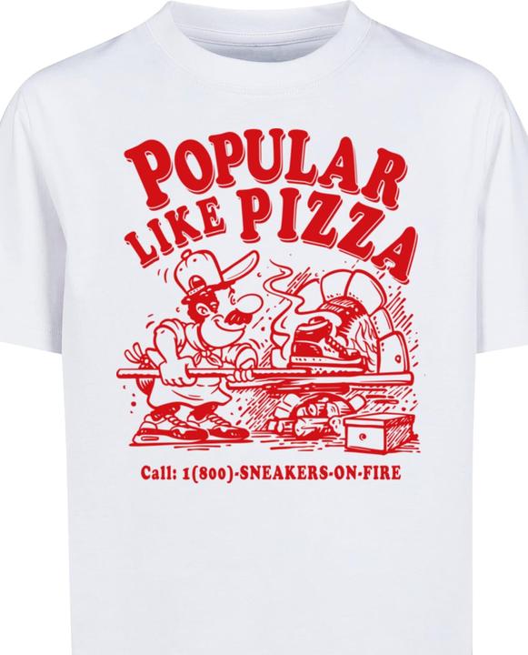 Produktbild Mister Tee Kids Like Pizza Tee - 161675 (134, 140)