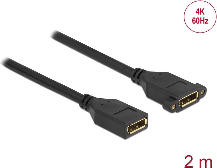 Produktbild Delock 87101 2 m DisplayPort (2 m, DisplayPort, 1.2)