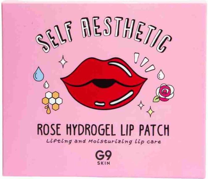 Image du produit G9 Skin self aesthetic rose hydrogel lip patch (Patchs pour les lèvres)