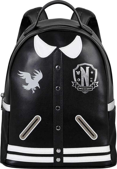 Actual product image Karactermania MERCREDI - Oxford Varsity - Sac à Dos Casual '21x27x11cm' (6 l)