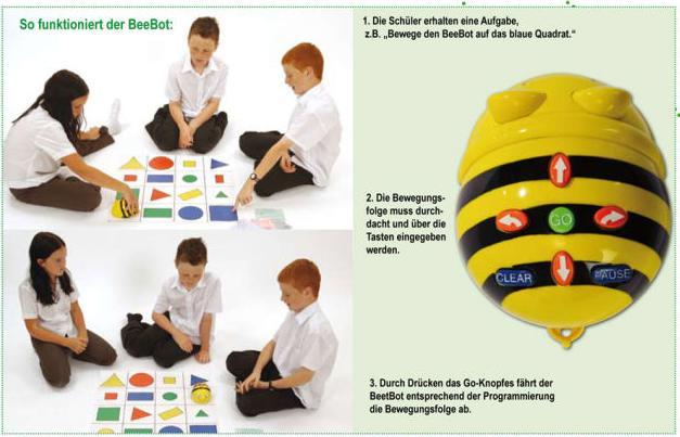 Actual product image TTS Bee-Bot
