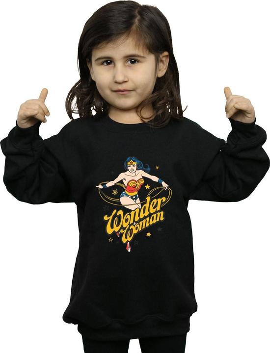 Produktbild Wonder Woman Stars Sweatshirt Mädchen (116)
