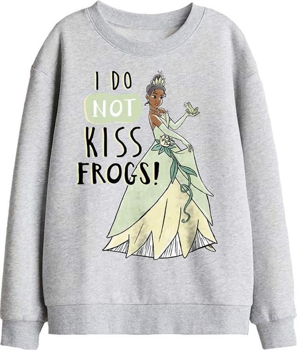 Produktbild Disney Princess Does Not Kiss Frogs Sweatshirt (116)