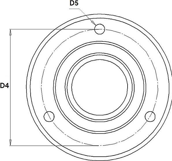 Immagine prodotto kaiserkraft Rotella a sfera con alloggiamento in lamiera d'acciaio incassato