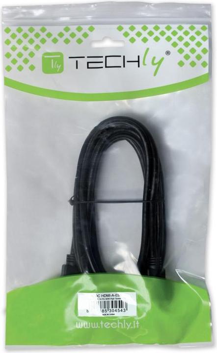 Actual product image Techly HDMI (Typ A) — HDMI (Typ A) (1.80 m, HDMI)