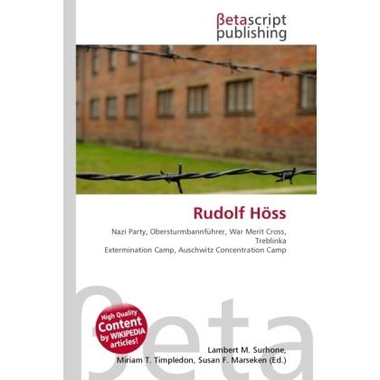Rudolf Höss, Fachbücher
