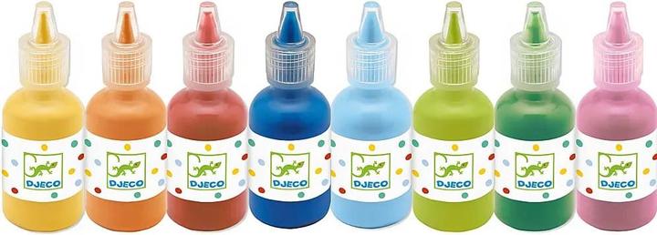 Produktbild Djeco 8 Flaschen Gouache (25 ml)