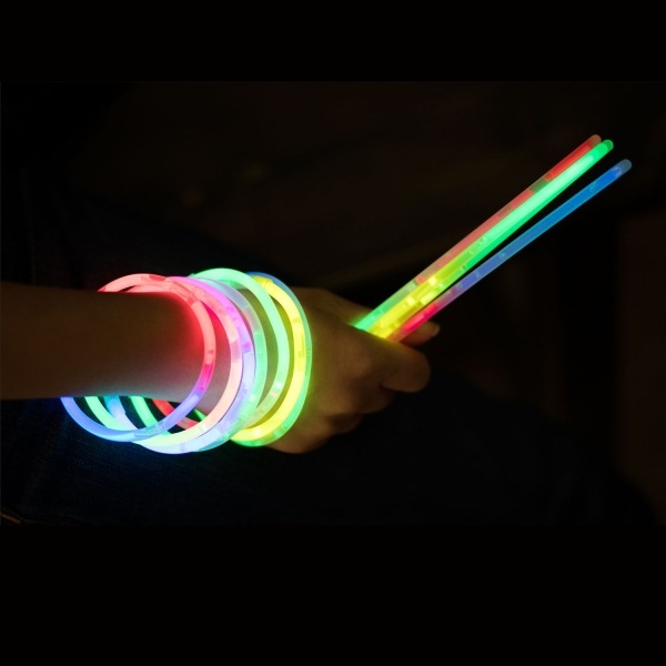 Actual product image Knicklichter 100 arm bend lights in COLD WHITE incl. highly flexible TopFlex connectors