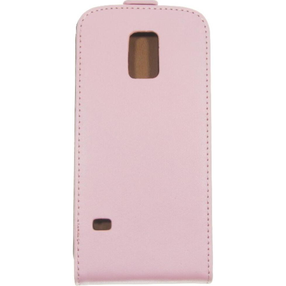 Thumbnail - OEM Slim Leder Flip Case Galaxy S5 mini - rosa (Samsung Galaxy S5 Mini), Smartphone Hülle, Rosa