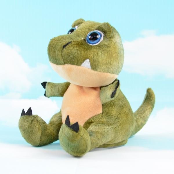 Kögler Sprechender Labertier Dino "Babytooth" Plüschfigur spricht nach (20 cm)