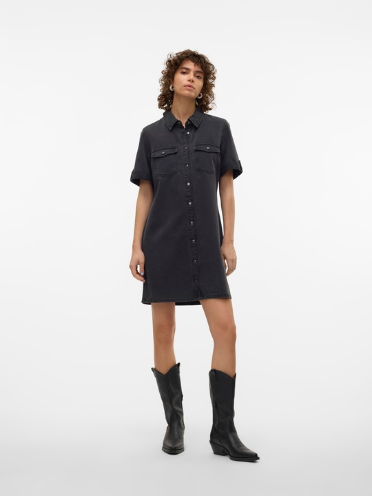 Produktbild Vero Moda VMJENNIE Kurzes Kleid Jeanskleid (XL)