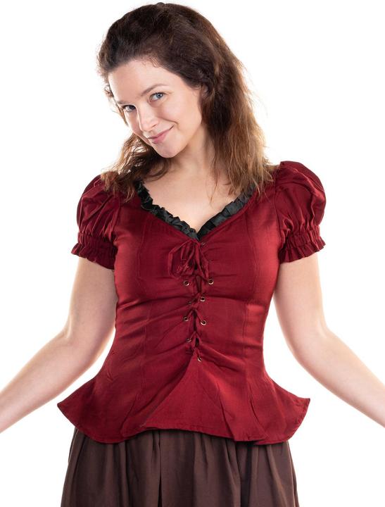 Actual product image Metamorph Kurzarm Mittelalterbluse - Kristin (S)