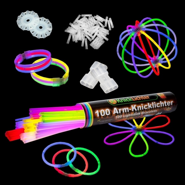 Knicklichter 100 Leuchtstäbe