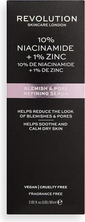 Produktbild Revolution Skincare 10% Niacinamide + 1% Zinc (60 ml)