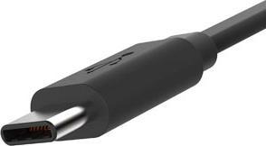 Image du produit Logo Câble USB A - USB-C 1 m noir (1 m, USB 2.0)