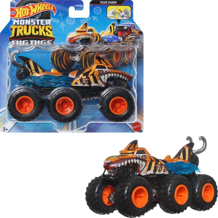 Actual product image Hot Wheels Monster Trucks Big Rigs