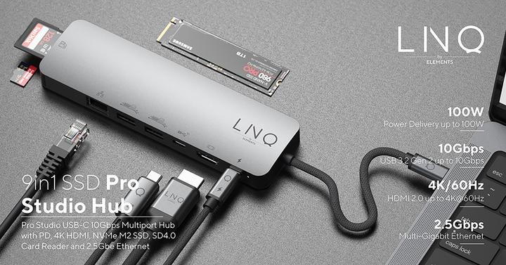 Actual product image LINQ Connects Pro Studio (USB-C)