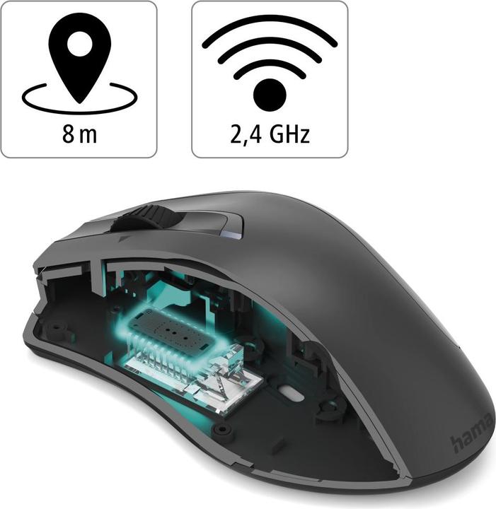 Actual product image Hama MW-900 V2 Mouse (Wireless)