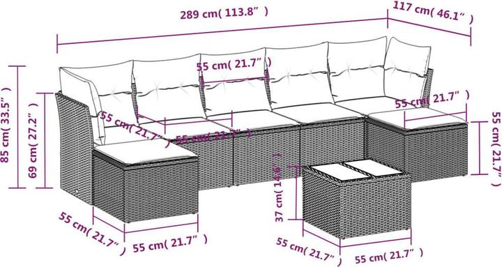 Produktbild vidaXL Ridge